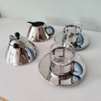 Alessi 2 Persoons Koffieservies Ontworpen Door Michael Graves, 80's 1 thumbnail 4
