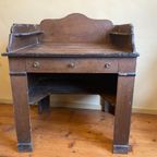 Antiek Zweeds Bureau Werktafel Schrijfbureau thumbnail 8