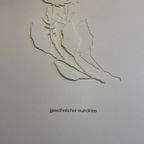 Jessica Toliver, Gewohnlicher Wundklee, Signed Paper-Cutting Is One Of Only 50 Limited-Edition thumbnail 2