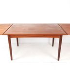 Vintage Teakhouten Uitschuifbare Eettafel | Tafel thumbnail 10
