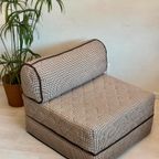 Vintage Daybed Slaapfauteuil Jaren 70 thumbnail 3