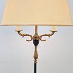 Empire Bouillotte Vloerlamp The Swan Zwaan Regency Messing thumbnail 4