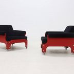 Rare ‘Sz85’ ‘T Spectrum Lounge Chair By Jan Pieter Berghoef 1960S thumbnail 5