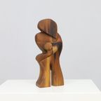 Wooden Sculpture – Attributed To Danish Modernism, 1970s thumbnail 7