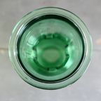 Vintage Rimac Baarn Bloembollenvaas Groen Glas Vaas thumbnail 4