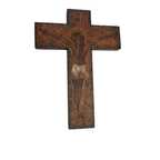 Houten Beschilderd Crucifix thumbnail 2