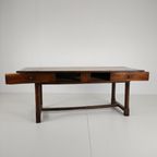 Eikenhouten Museumvitrinekast Uit De Jaren 40-50 – Horizontaal Gebogen Model thumbnail 7