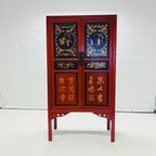 Chinese Kast Met Handbeschilderde Decoraties thumbnail 2