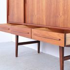 Deens Design Teak Highboard, 1960S thumbnail 8