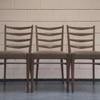 Vintage Teak Houten Eetkamerstoel Pastoe St09 Stoel Teakhout thumbnail 11