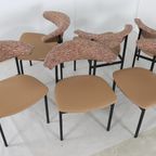 Set Van 6 Rudolf Wolf Alpha Design Stoelen thumbnail 10