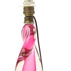 Roze Kristallen Tafellamp Val Saint Lambert Swirl Sixties thumbnail 13