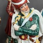 Set Van 10 Napoleontische Militaire Beeldjes (Waaronder Één Beeldje Van Bonaparte). thumbnail 5