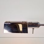 Vintage Bureaulamp Smoke Zilver Italy ’70 Regency Design thumbnail 9
