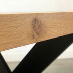 Eiken Design Tafel: Stoer & Stijlvol thumbnail 8