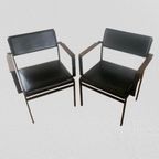 Set Van 3 Fm17 Stoelen Van Cees Braakman Voor Pastoe thumbnail 10