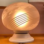 Set Of Pink Swirly Murano Glass Table Lights thumbnail 6