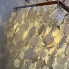 Vintage Xxxl Capiz Schelpen Lamp Hanglamp Opaline Parelmoer Vintage thumbnail 20