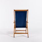 Italian Mid-Century Foldable Deck Chair From Fratelli Reguitti, 1960’S thumbnail 5