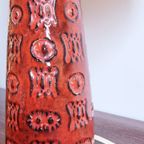 German Ceramic Spara Fat Lava Table Lamp By Halidan Kutlv, 1960S thumbnail 2