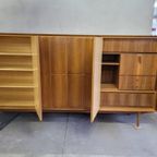 Mid Century Midboard / Highboard Dressoir ( L 268cm ) thumbnail 12