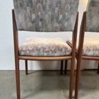 Vier Zeldzame Vintage Eetkamerstoelen, Model 641p, Rudolf Glatzel Voor Thonet thumbnail 12