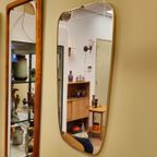Vintage Wandspiegel Spiegel Mirror Messing Goud thumbnail 5