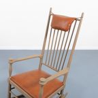 Danish Design Rocking Chair / Schommelstoel / Stoel / Fauteuil thumbnail 10