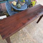 Klassieke Sidetable, Wandtafel Console Afm. 160X40 En 77Cm H thumbnail 5