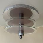 Schijflamp Hanglamp Lamp Jaren 60 Frans thumbnail 4