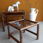 Vintage Manou Miniset, Mimiset, Nesting Tables, Tafeltjes thumbnail 5