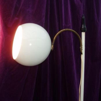 Vintage Staande Lamp Bol Vloerlamp
