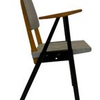 Vintage Zwager Ermeloo, Palais De Tokyo Stoel 50's Design thumbnail 4