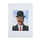 Offset Litho Naar Magritte La Bonne Foi 56/100 Kunstdruk thumbnail 3