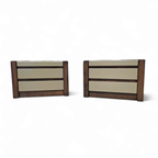 Pair / Bedside Tables With Scandinavian Design 1970s thumbnail 7