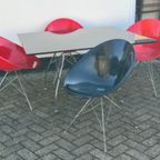 Kartell Glossy Dining Table With 4 Eros Chairs thumbnail 5