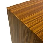 Vintage Kastje Compact Plak Fineer Jaren 70 Design thumbnail 13