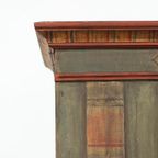 Antieke Beschilderde Bruidskast 1830 thumbnail 6