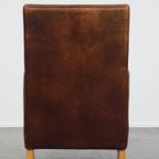Comfortabele Schapenleren Art Deco Design Fauteuil Met Een Luxe Uitstraling thumbnail 15
