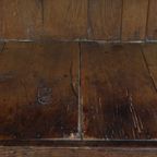 Mooie Antieke Eind 19e Eeuwse Balie/ Dressoir/ Presentatie Tafel Met Een Lade thumbnail 12