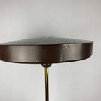 One Of Three Brown And Gold Table Lamp Timor 69 By Louis Kalff For Philips 1970 thumbnail 10