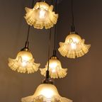 Vintage Gouden Cascadelamp, Hanglamp - Amberkleurig, Jaren '70 | 01362 thumbnail 11