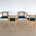 Vintage “String” Chairs | Stoelen | Tranekaer | Set Van 4 Prijs/Set thumbnail 4