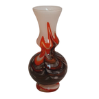 Carlo Moretti Murano Opaline Vaas 21Cm thumbnail 2