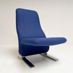 Opnieuw Gestoffeerde Artifort Concorde Fauteuil, 1960's thumbnail 2