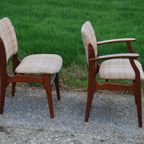 Vintage Teakhouten Stoelen (2) thumbnail 7