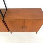 Vintage Simpla Lux Kast Wandmeubel Dressoir Jaren 60 Teak thumbnail 7