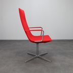 Set Of 2 “catifa 70” Swivel Lounge Chairs By Arper, Italy thumbnail 5