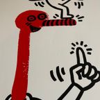 Keith Haring (1958-1990), Original 1991 Exhibition Poster thumbnail 7