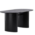 Bygstad Eetkamertafel - 180 X 90 Cm - Zwart thumbnail 7